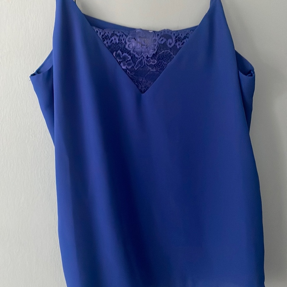 Deep dark blue tank top